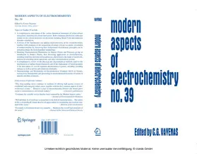 Modern Aspects of Electrochemistry 39 | E-Book | www.sack.de