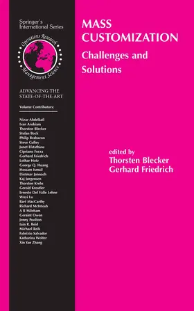 Blecker / Friedrich |  Mass Customization | eBook | Sack Fachmedien
