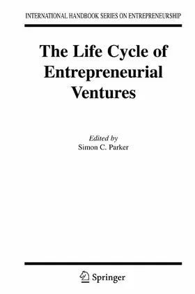 Parker |  The Life Cycle of Entrepreneurial Ventures | eBook | Sack Fachmedien