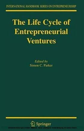 Parker | The Life Cycle of Entrepreneurial Ventures | E-Book | sack.de