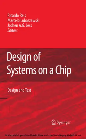 Reis / Soares Lubaszewski / Jess |  Design of Systems on a Chip: Design and Test | eBook | Sack Fachmedien