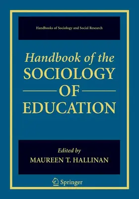 Hallinan |  Handbook of the Sociology of Education | Buch |  Sack Fachmedien