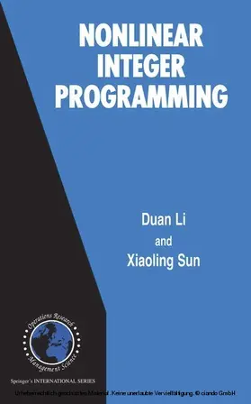 Li / Sun | Nonlinear Integer Programming | E-Book | www.sack.de