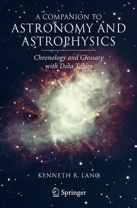 Lang | A Companion to Astronomy and Astrophysics | E-Book | www.sack.de