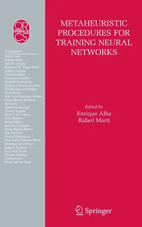 Alba / Martí |  Metaheuristic Procedures for Training Neural Networks | eBook | Sack Fachmedien