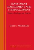 Anderson |  Investment Management and Mismanagement | Buch |  Sack Fachmedien