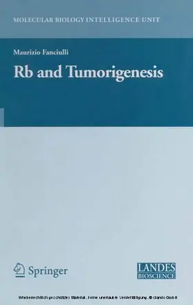 Fanciulli | Rb and Tumorigenesis | E-Book | sack.de