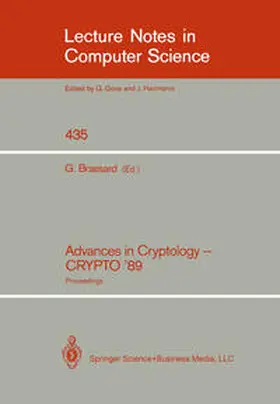 Brassard | Advances in Cryptology - CRYPTO '89 | E-Book | www.sack.de