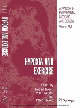 Roach / Wagner / Hackett |  Hypoxia and Exercise | eBook | Sack Fachmedien