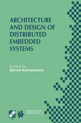 Kleinjohann | Architecture and Design of Distributed Embedded Systems | E-Book | www.sack.de