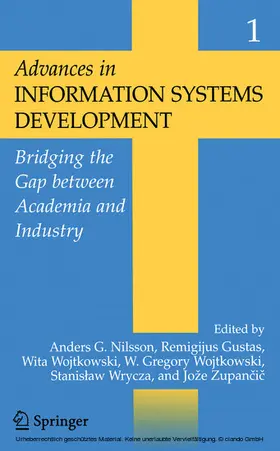 Nilsson / Gustas / Wojtkowski | Advances in Information Systems Development: | E-Book | sack.de