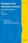 Apte / Karmarkar |  Managing in the Information Economy | eBook | Sack Fachmedien