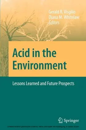 Visgilio / Whitelaw |  Acid in the Environment | eBook | Sack Fachmedien