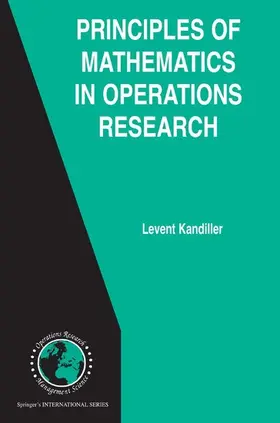 Kandiller |  Principles of Mathematics in Operations Research | eBook | Sack Fachmedien