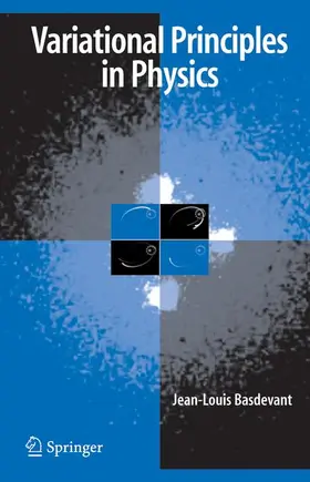 Basdevant |  Variational Principles in Physics | Buch |  Sack Fachmedien