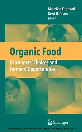 Canavari / Olson | Organic Food | E-Book | www.sack.de