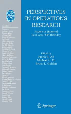 Alt / Fu / Golden | Perspectives in Operations Research | E-Book | sack.de