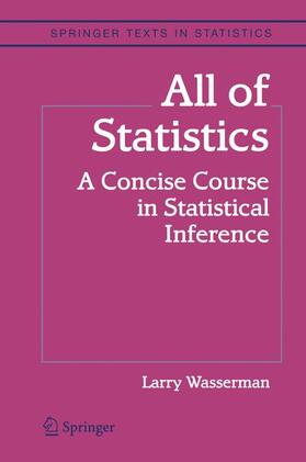 Wasserman | All of Statistics | Buch | sack.de