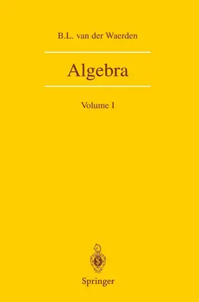 Waerden |  Algebra | Buch |  Sack Fachmedien