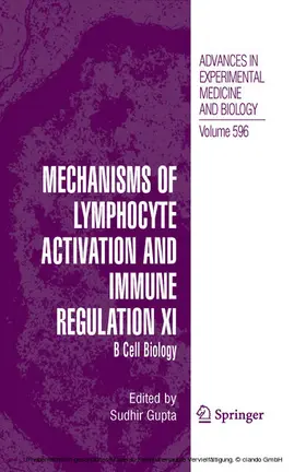 Gupta / Alt / Cooper |  Mechanisms of Lymphocyte Activation and Immune Regulation XI | eBook | Sack Fachmedien