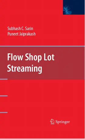 Sarin / Jaiprakash | Flow Shop Lot Streaming | E-Book | sack.de