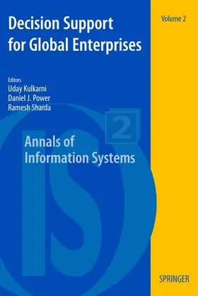 Kulkarni / Power / Sharda |  Decision Support for Global Enterprises | Buch |  Sack Fachmedien
