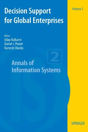 Kulkarni / Power / Sharda | Decision Support for Global Enterprises | E-Book | sack.de