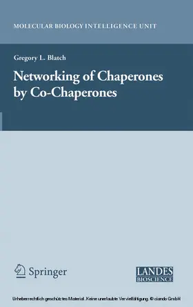 Blatch |  The Networking of Chaperones by Co-chaperones | eBook | Sack Fachmedien