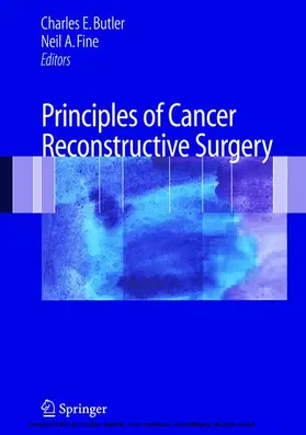 Butler / Fine |  Principles of Cancer Reconstructive Surgery | eBook | Sack Fachmedien