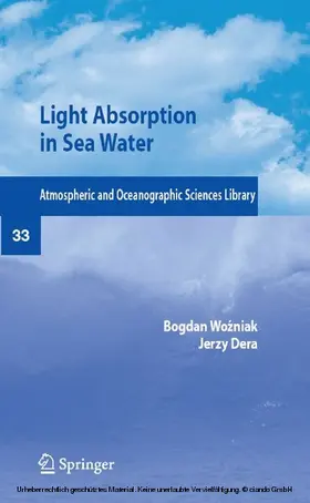 Wozniak / Dera | Light Absorption in Sea Water | E-Book | sack.de