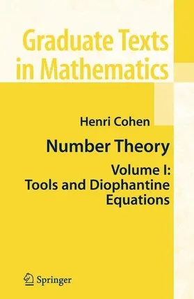 Cohen |  Number Theory, Volume 1 | Buch |  Sack Fachmedien