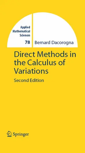 Dacorogna | Direct Methods in the Calculus of Variations | E-Book | www.sack.de