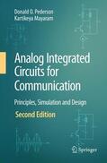 Mayaram / Pederson |  Analog Integrated Circuits for Communication | Buch |  Sack Fachmedien