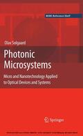 Solgaard |  Photonic Microsystems | eBook | Sack Fachmedien