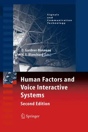 Gardner-Bonneau / Blanchard | Human Factors and Voice Interactive Systems | E-Book | sack.de