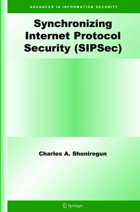 Shoniregun | Synchronizing Internet Protocol Security (SIPSec) | E-Book | sack.de