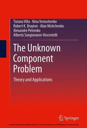 Villa / Yevtushenko / Brayton |  The Unknown Component Problem | eBook | Sack Fachmedien