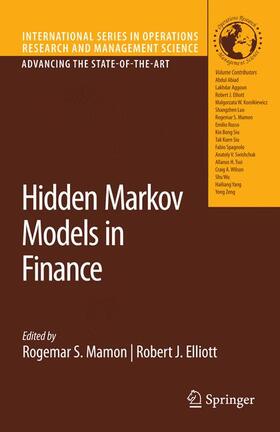 Mamon / Elliott |  Hidden Markov Models in Finance | Buch |  Sack Fachmedien