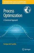 del Castillo |  Process Optimization | Buch |  Sack Fachmedien