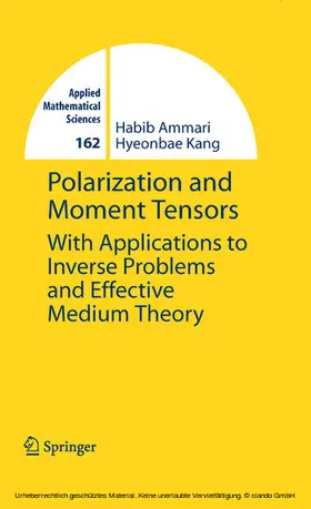 Ammari / Kang |  Polarization and Moment Tensors | eBook | Sack Fachmedien