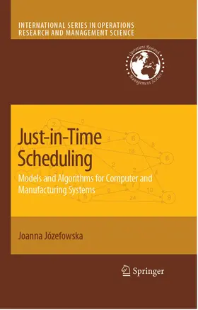 Jozefowska | Just-in-Time Scheduling | E-Book | www.sack.de
