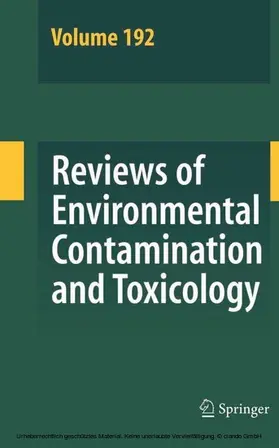Ware | Reviews of Environmental Contamination and Toxicology 192 | E-Book | www.sack.de