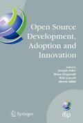 Feller / Fitzgerald / Scacchi |  Open Source Development, Adoption and Innovation | Buch |  Sack Fachmedien