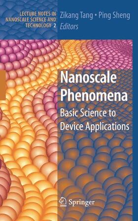 Sheng / Tang |  Nanoscale Phenomena | Buch |  Sack Fachmedien