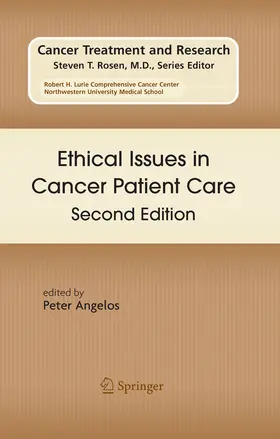 Angelos |  Ethical Issues in Cancer Patient Care | eBook | Sack Fachmedien