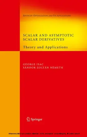 Isac / Németh | Scalar and Asymptotic Scalar Derivatives | E-Book | sack.de
