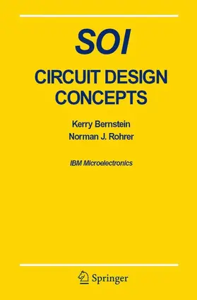 Rohrer / Bernstein |  SOI Circuit Design Concepts | Buch |  Sack Fachmedien