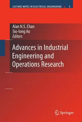 Chan |  Advances in Industrial Engineering and Operations Research | Buch |  Sack Fachmedien