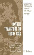 Bruley / Kang |  Oxygen Transport to Tissue XXIX | Buch |  Sack Fachmedien