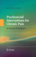 Roy |  Psychosocial Interventions for Chronic Pain | Buch |  Sack Fachmedien